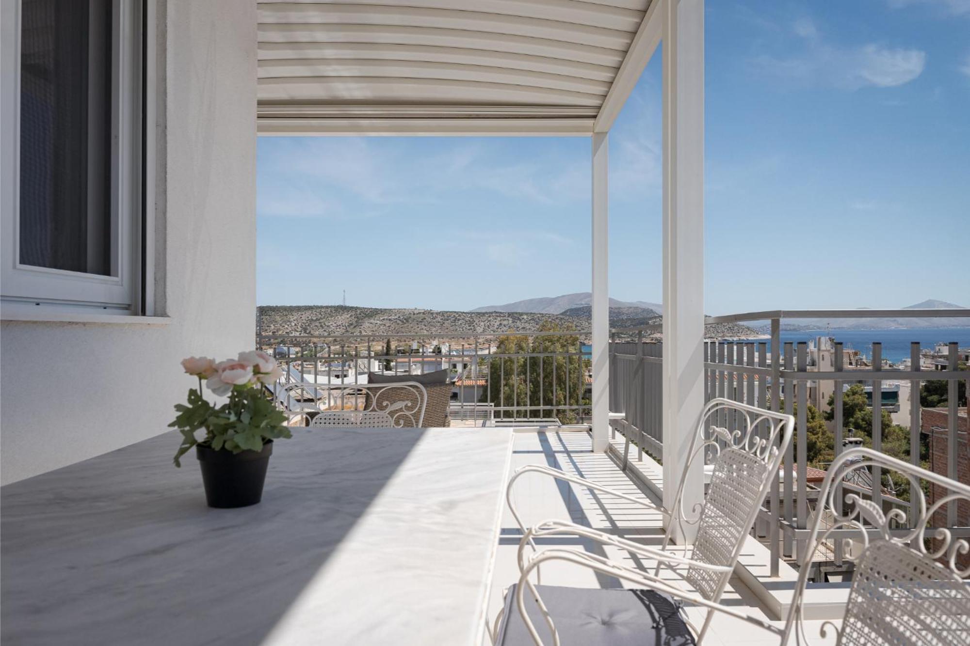 Athenian Riviera Penthouse Apartment Varkiza Eksteriør billede