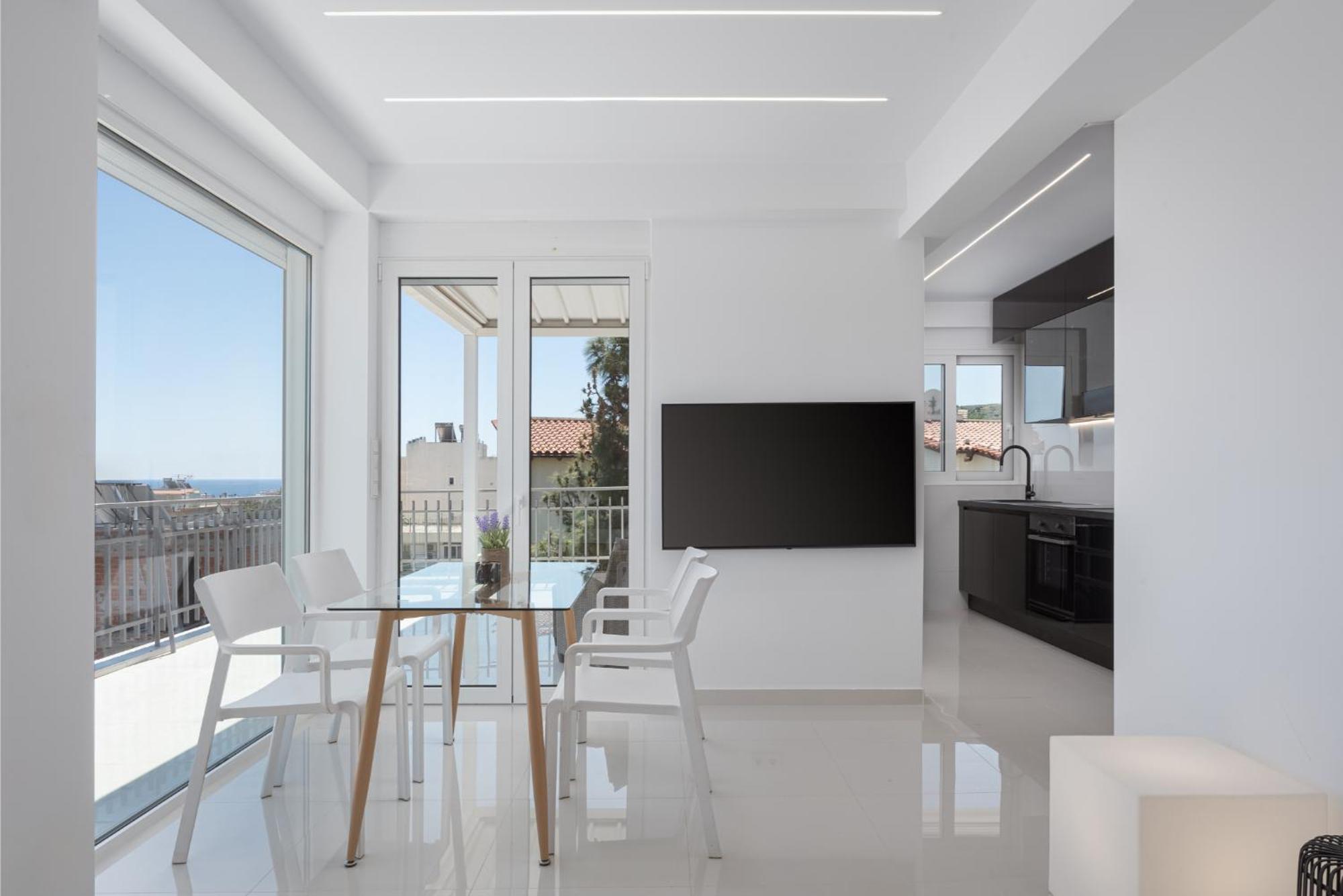 Athenian Riviera Penthouse Apartment Varkiza Eksteriør billede