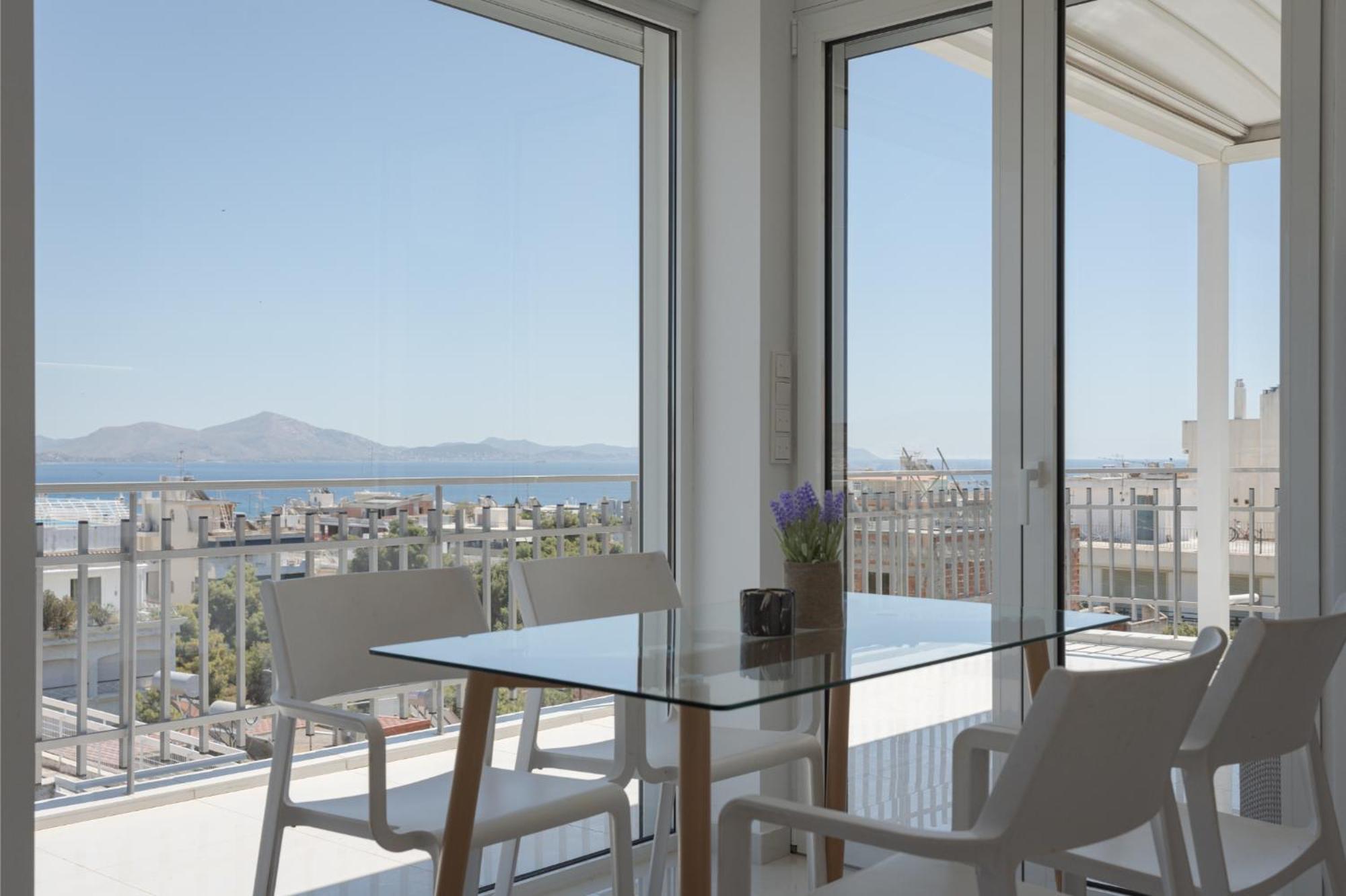 Athenian Riviera Penthouse Apartment Varkiza Eksteriør billede